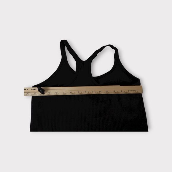 Lululemon EBB To Street Tank Charcoal Gray Size 12 B/C Cup Light Support - Picture 8 of 9